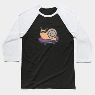 Cool Snail Baseball T-Shirt